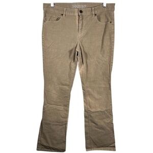 New York &‎ Company Women's Brown Corduroy Pants Low Rise Boot Cut Size 10